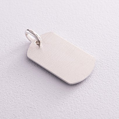 Серебряный жетон "Герб Украины - Тризуб" (возможна гравировка) 133206 №4