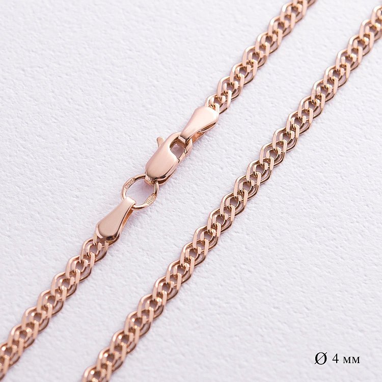 Золотая цепочка (плетение Нонна - 4 мм) ч10641 от ювелирного магазина Оникс