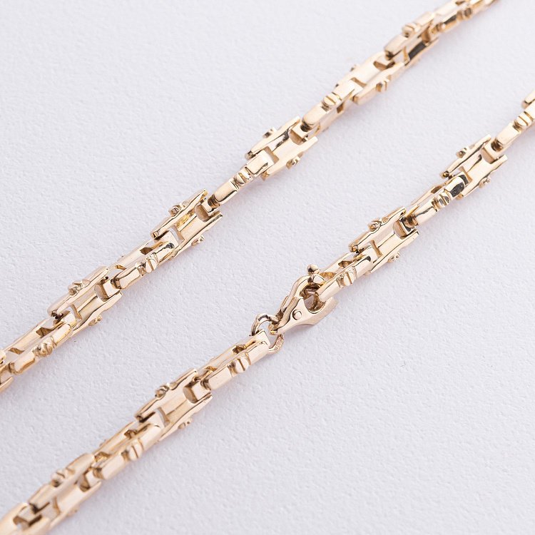 Мужская золотая цепочка ц00551 от ювелирного магазина Оникс