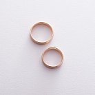 Золотое обручальное кольцо 5 мм (фантазийный мат) обр00408 от ювелирного магазина Оникс - 1