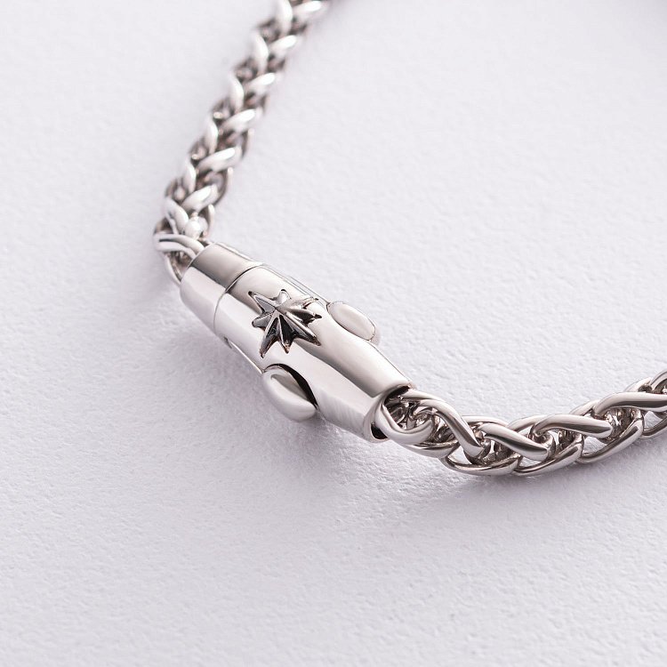 Чоловічий срібний браслет Zancan EXB706 від ювелірного магазину Онікс - 4