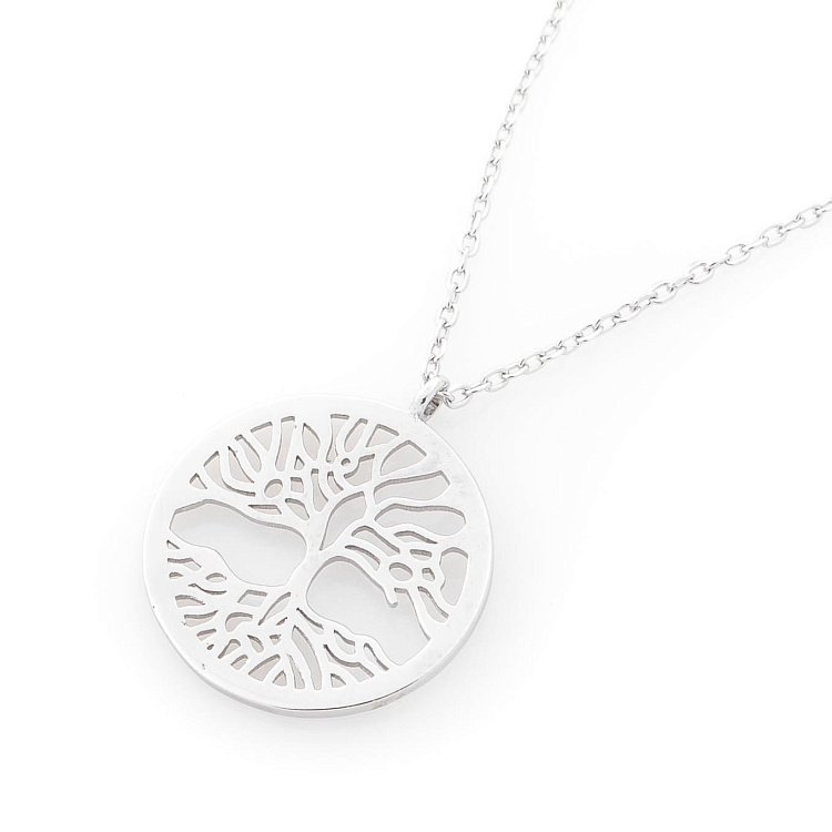 Срібне кольє "Древо життя" 18644 від ювелірного магазину Онікс