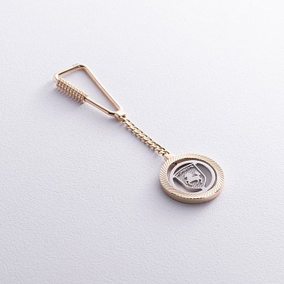 Золотий брелок "Porsche - Порше" бр00059