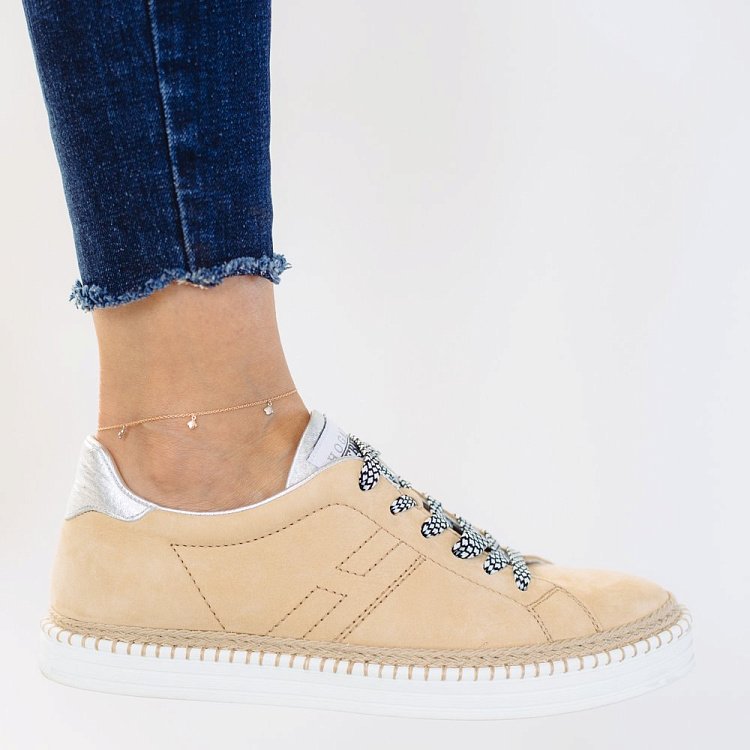 Золотий браслет на ногу "Конюшина" б03683 від ювелірного магазину Онікс - 2