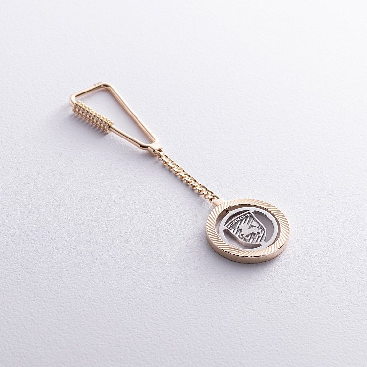 Золотий брелок "Porsche - Порше" бр00059 від ювелірного магазину Онікс