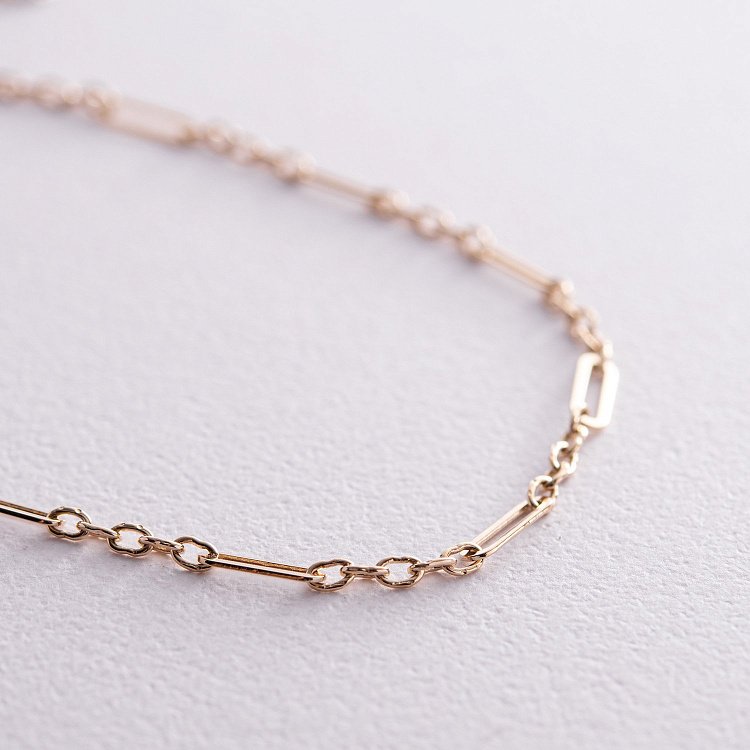 Кольє - ланцюжок у жовтому золоті кол02386 від ювелірного магазину Онікс - 4