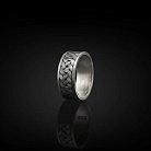 Серебряное кольцо "Морской узел викингов" 112709 от ювелирного магазина Оникс - 19