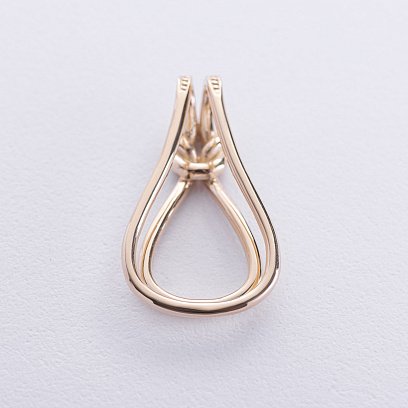 Затиск для грошей у жовтому золоті заж00128 №3