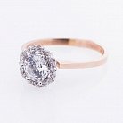 Золотое помолвочное кольцо к02767 от ювелирного магазина Оникс - 2