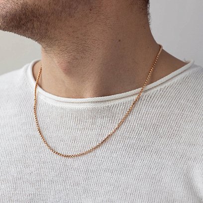 Золотая цепочка плетение Венеция (2.5 мм) ц00193-2,5 №5