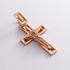 Золотий хрест з розп'яттям п01607 от ювелирного магазина Оникс