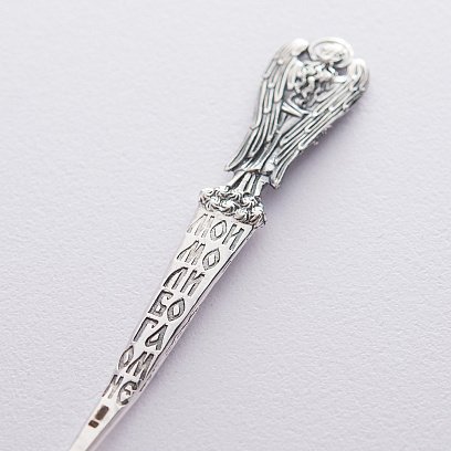 Срібна ложка з Ангелом Хранителем 24024 №3