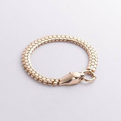 Браслет "Пантера" в желтом золоте б05818