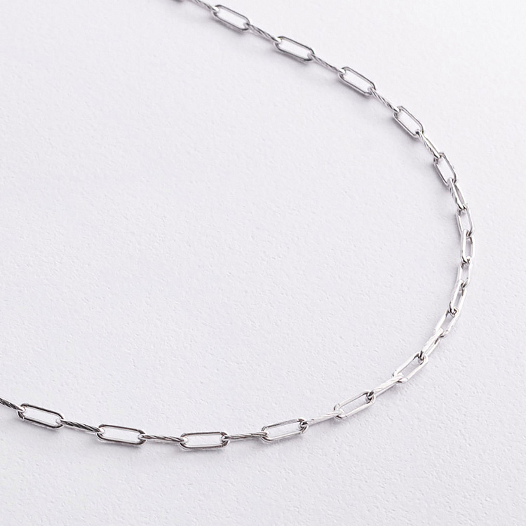 Серебряное колье "Цепочка" 15242 от ювелирного магазина Оникс