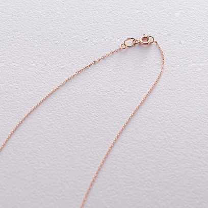 Двойное золотое колье "Хлоя" с шариком кол01864 №4