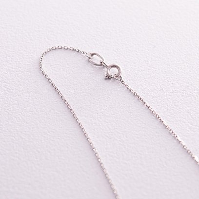 Золоте кольє "Сердечки" з діамантами 738631121 №5