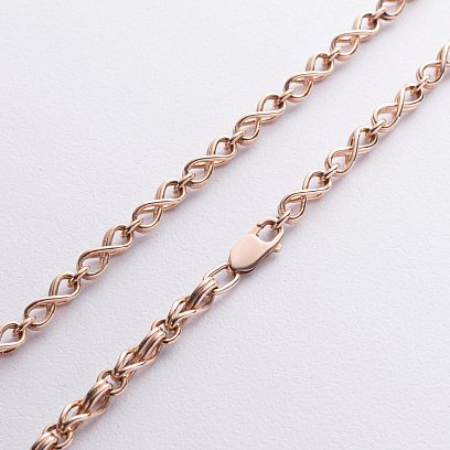 Мужская золотая цепочка "Бесконечность" ц00515