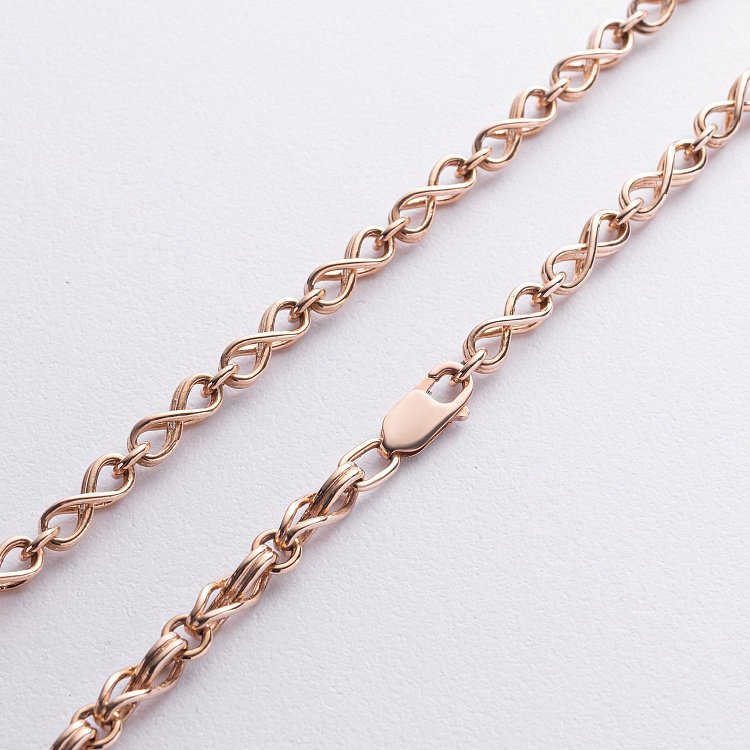 Мужская золотая цепочка "Бесконечность" ц00515 от ювелирного магазина Оникс