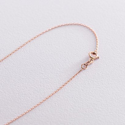 Подвійне золоте кольє "Кулька і монетка" кол01860 №5