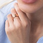 Кольцо "Совершенство" в красном золоте к07002 от ювелирного магазина Оникс - 3