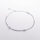 Кольє "Фантазія" у білому золоті кол02665 от ювелирного магазина Оникс