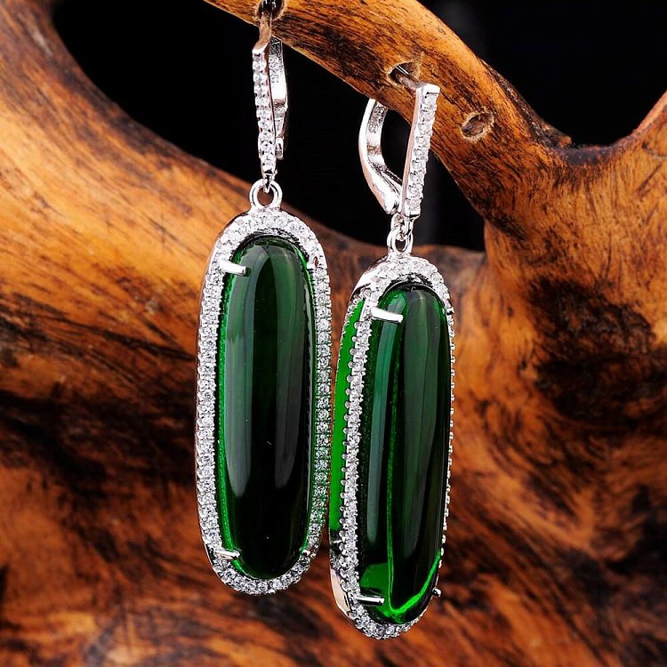 Срібні сережки з фіанітами 121507 від ювелірного магазину Онікс - 3