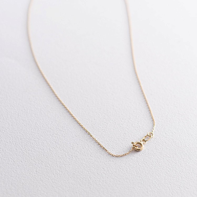 Колье "Монетка" в желтом золоте (возможна гравировка) кол01700 - 4 Колье "Монетка" в желтом золоте (возможна гравировка) кол01700 от ювелирного магазина Оникс - 4