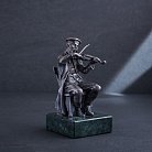 Срібна фігура ручної роботи "Скрипаль" сер00061 от ювелирного магазина Оникс