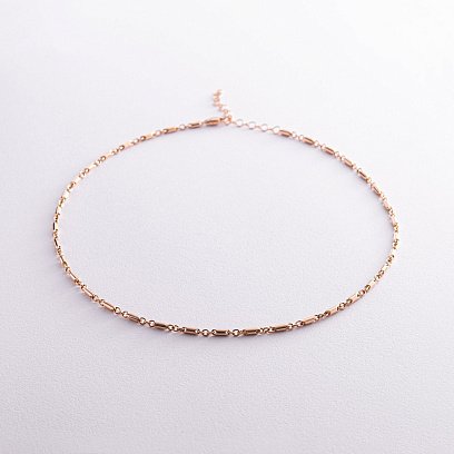 Кольє - ланцюжок у червоному золоті кол02222