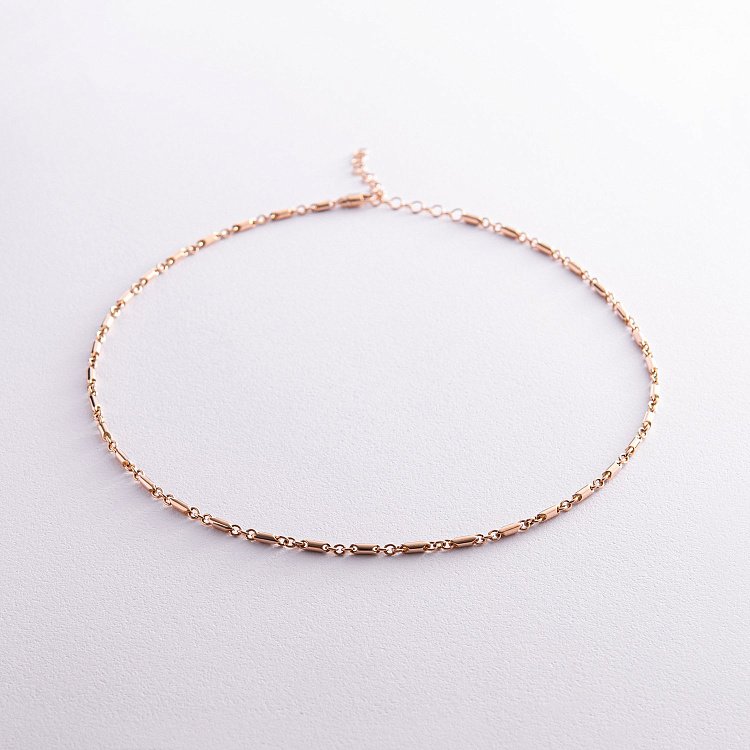 Кольє - ланцюжок у червоному золоті кол02222 від ювелірного магазину Онікс