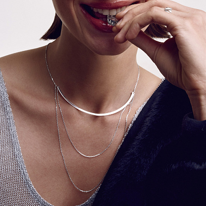 Каблучка "Veronica" у білому золоті к07520 №24