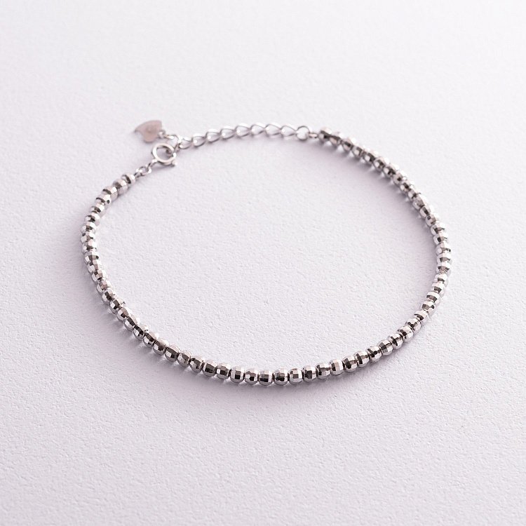 Срібний браслет "Кульки" 141600 від ювелірного магазину Онікс - 7