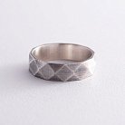 Серебряное кольцо "Геометрия" 112706 от ювелирного магазина Оникс - 9