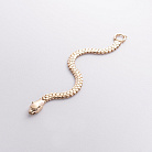 Браслет "Пантера" в желтом золоте б05818 от ювелирного магазина Оникс - 1