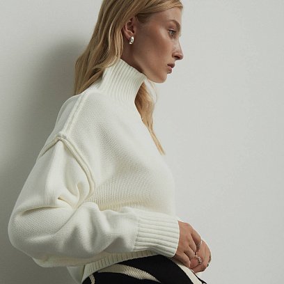 Серебряные серьги "Грация" 122705 №15