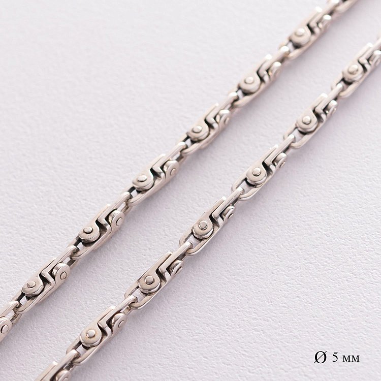 Мужская серебряная цепочка Ц0042/1ч от ювелирного магазина Оникс