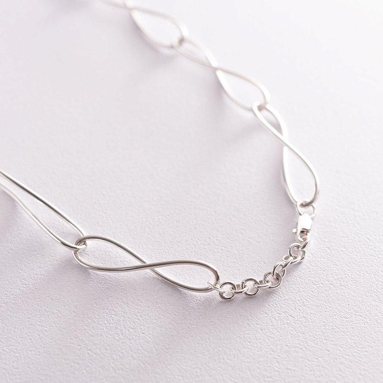 Срібне кольє "Чуттєвість" 181091 від ювелірного магазину Онікс - 3