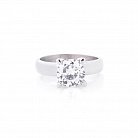 Срібний перстень з фіанітами 11885 от ювелирного магазина Оникс - 4
