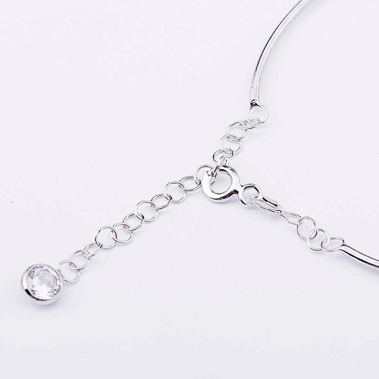 Серебряный браслет с фианитами 14980 - 2 Серебряный браслет с фианитами 14980 от ювелирного магазина Оникс - 2