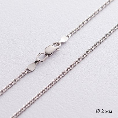 Серебряная цепочка (плетение рембо) р0102612