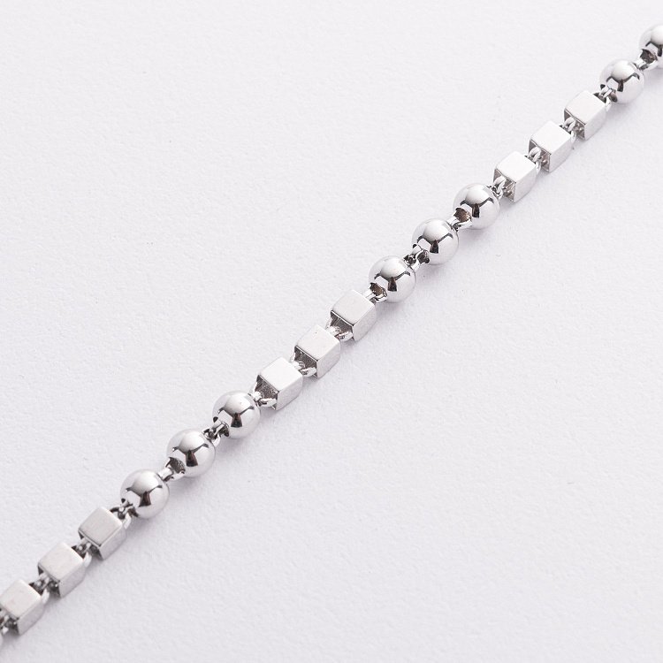 Золотий браслет "Кубики - кульки" б05559 від ювелірного магазину Онікс - 1