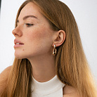 Серьги "Nicoletta" в красном золоте с09149 от ювелирного магазина Оникс - 1