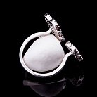 Серебряное кольцо с фианитами 111753 от ювелирного магазина Оникс - 5