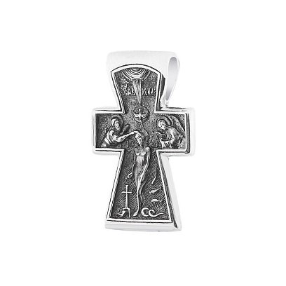 Срібний хрест (чорніння) 13141 №4