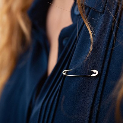 Срібна шпилька 21001 №3