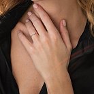 Помолвочное золотое кольцо с бриллиантом 228001121 от ювелирного магазина Оникс - 1