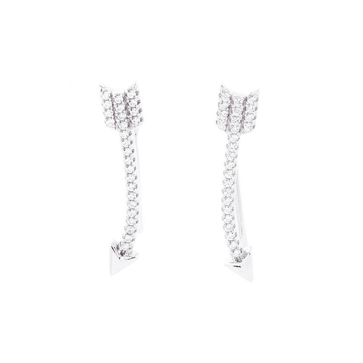 Серебряные серьги 122118 от ювелирного магазина Оникс - 2