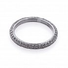 Золотий перстень з чорними діамантами кб0242sth от ювелирного магазина Оникс - 1