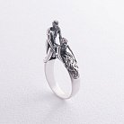 Серебряное кольцо "Искры любви" 112703 от ювелирного магазина Оникс - 5