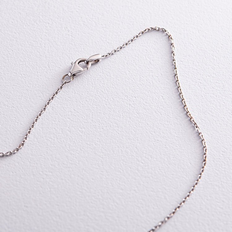 Золотое колье с бриллиантами колм0289 от ювелирного магазина Оникс - 4